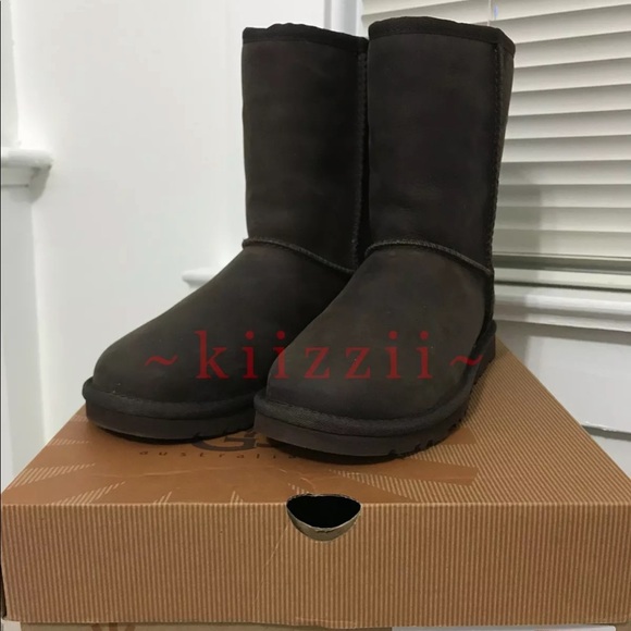 ugg classic short leather